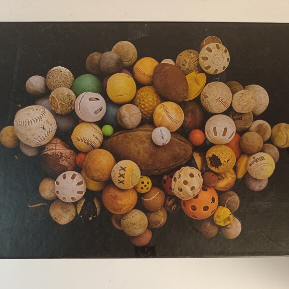 Other - Galison 1000 Piece Jigsaw Puzzle Beached Balls Sport Puzzle Barry Rosenthal